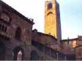 Bergamo, veduta di Piazza Vecchia 